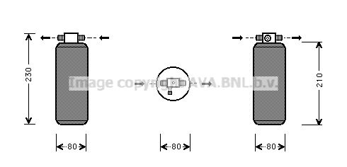 AVA QUALITY COOLING Осушитель, кондиционер UVD031